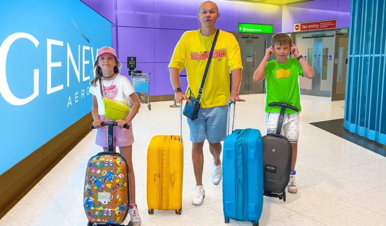 ВЛОГ домой из Швейцарских Альп