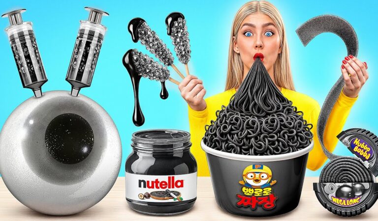 Черная еда Челлендж | Смешные Cитуации от Multi DO Challenge